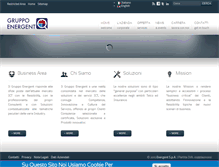 Tablet Screenshot of gruppoenergent.it